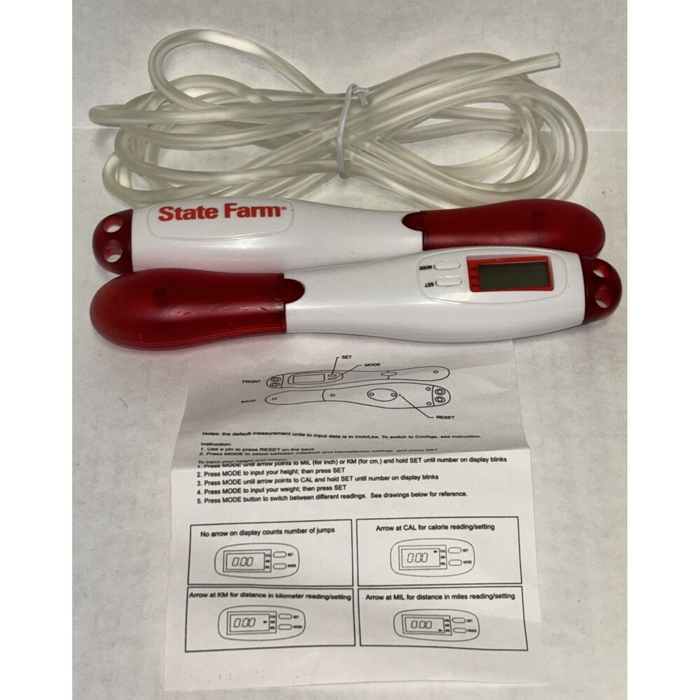 Advertising State Farm Insurance Digital Jumprope - Giveaways New In Package